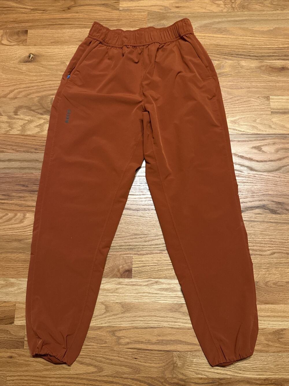 Janji Women’s Transit Tech Pants Joggers Sz Small Rust Orange Running Pant
